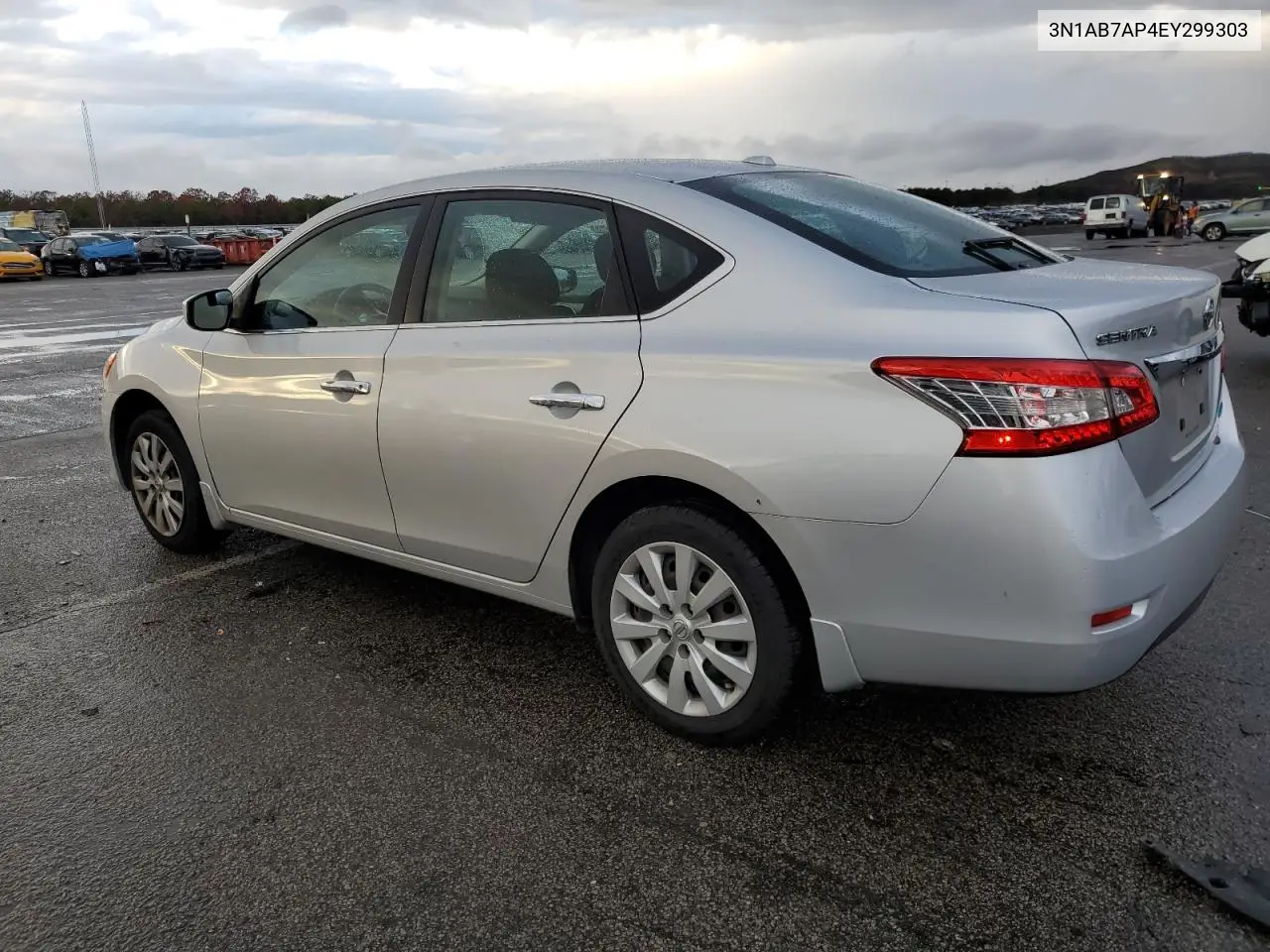 3N1AB7AP4EY299303 2014 Nissan Sentra S