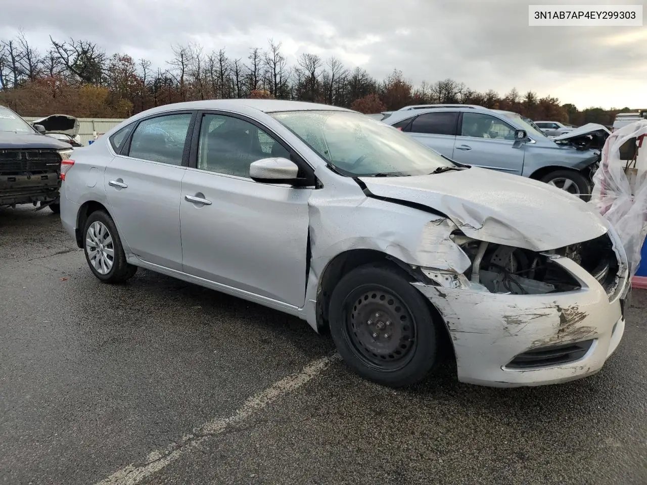 3N1AB7AP4EY299303 2014 Nissan Sentra S