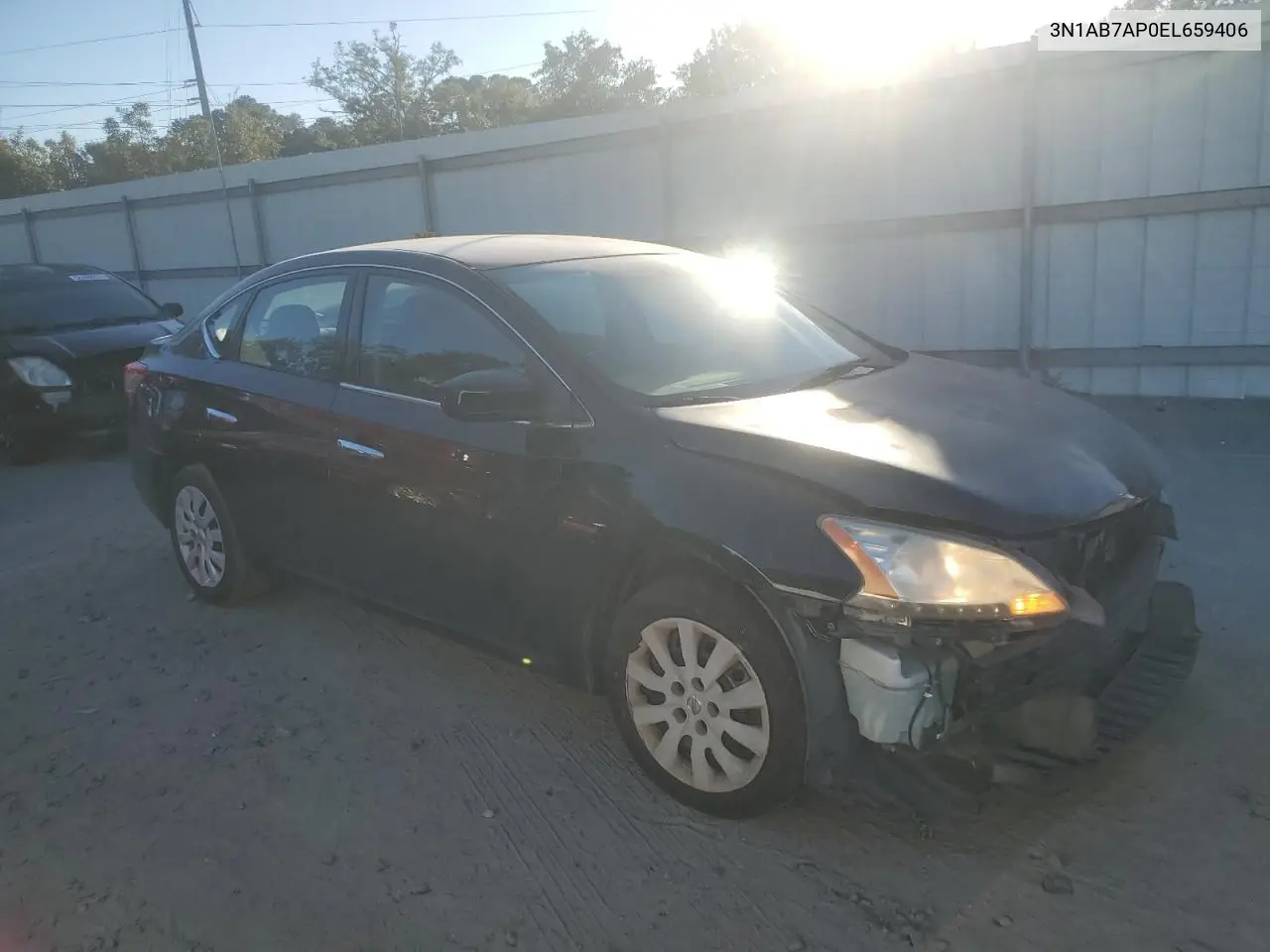 3N1AB7AP0EL659406 2014 Nissan Sentra S
