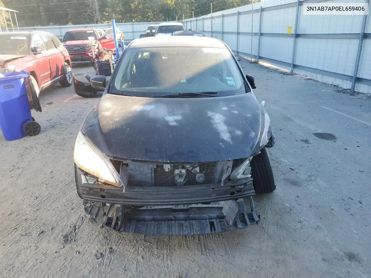 3N1AB7AP0EL659406 2014 Nissan Sentra S