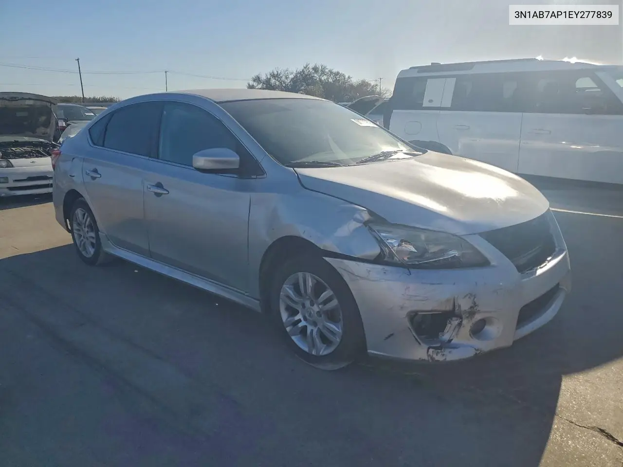 3N1AB7AP1EY277839 2014 Nissan Sentra S