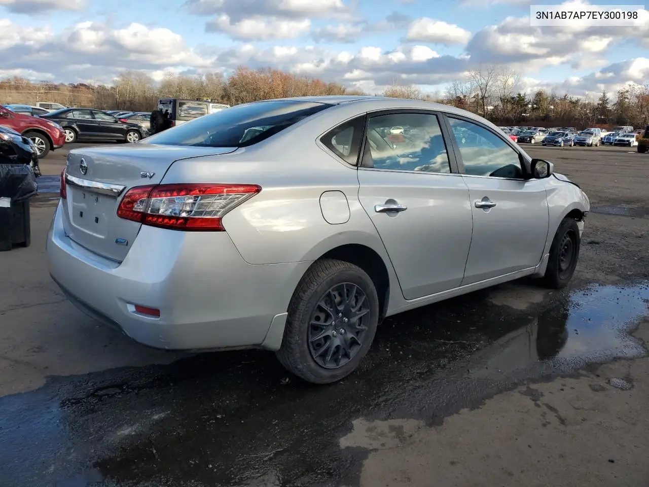 3N1AB7AP7EY300198 2014 Nissan Sentra S