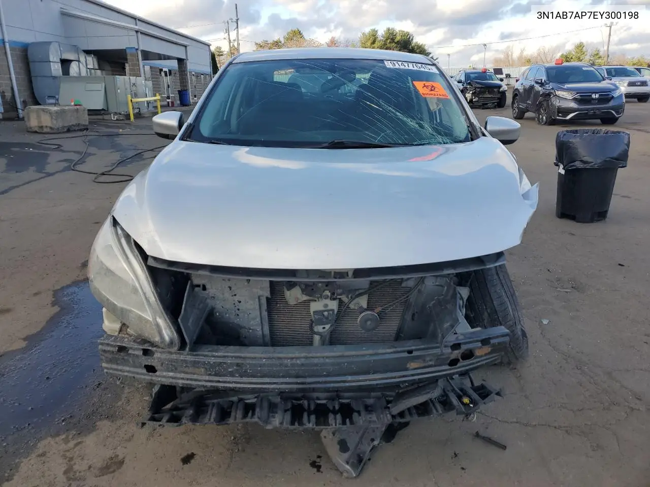 3N1AB7AP7EY300198 2014 Nissan Sentra S