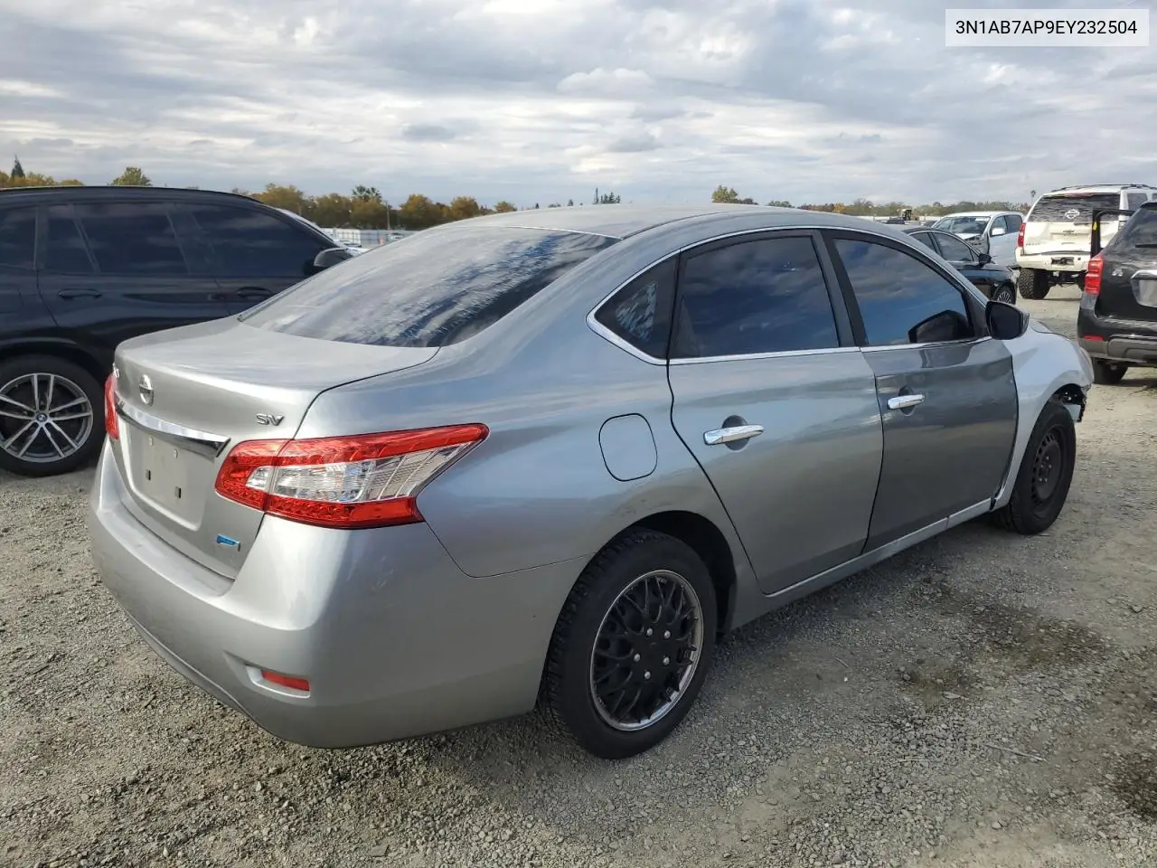 3N1AB7AP9EY232504 2014 Nissan Sentra S