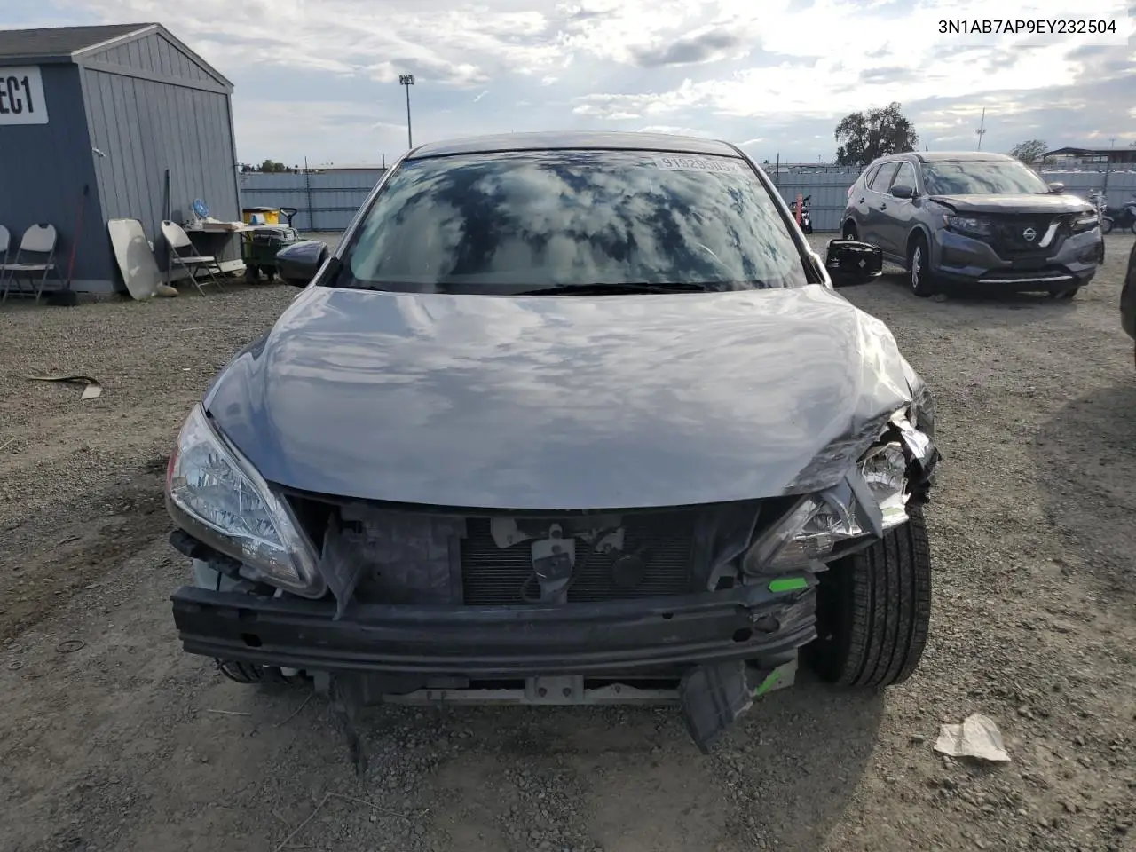 3N1AB7AP9EY232504 2014 Nissan Sentra S