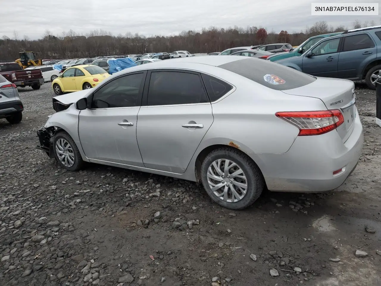 3N1AB7AP1EL676134 2014 Nissan Sentra S