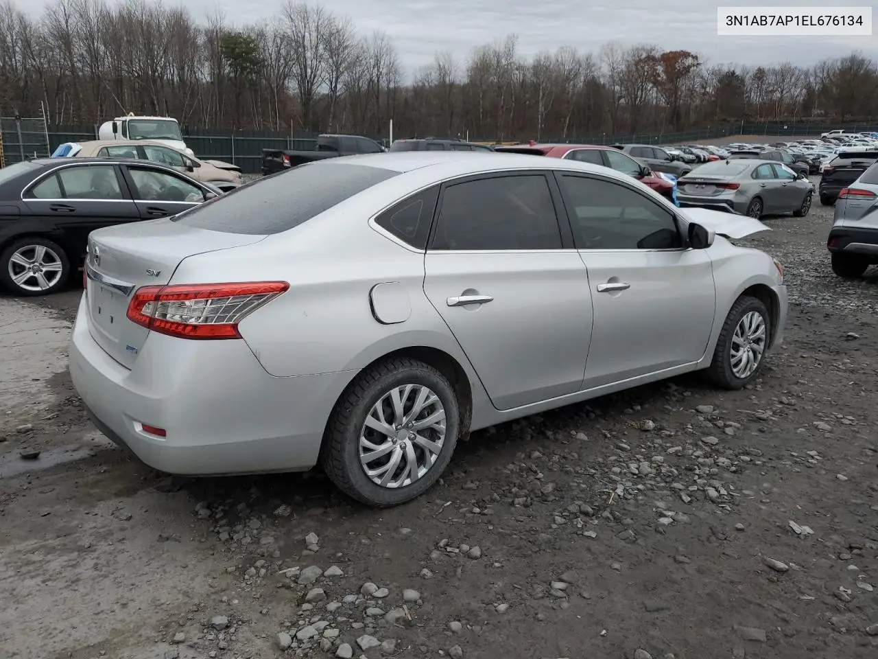 3N1AB7AP1EL676134 2014 Nissan Sentra S