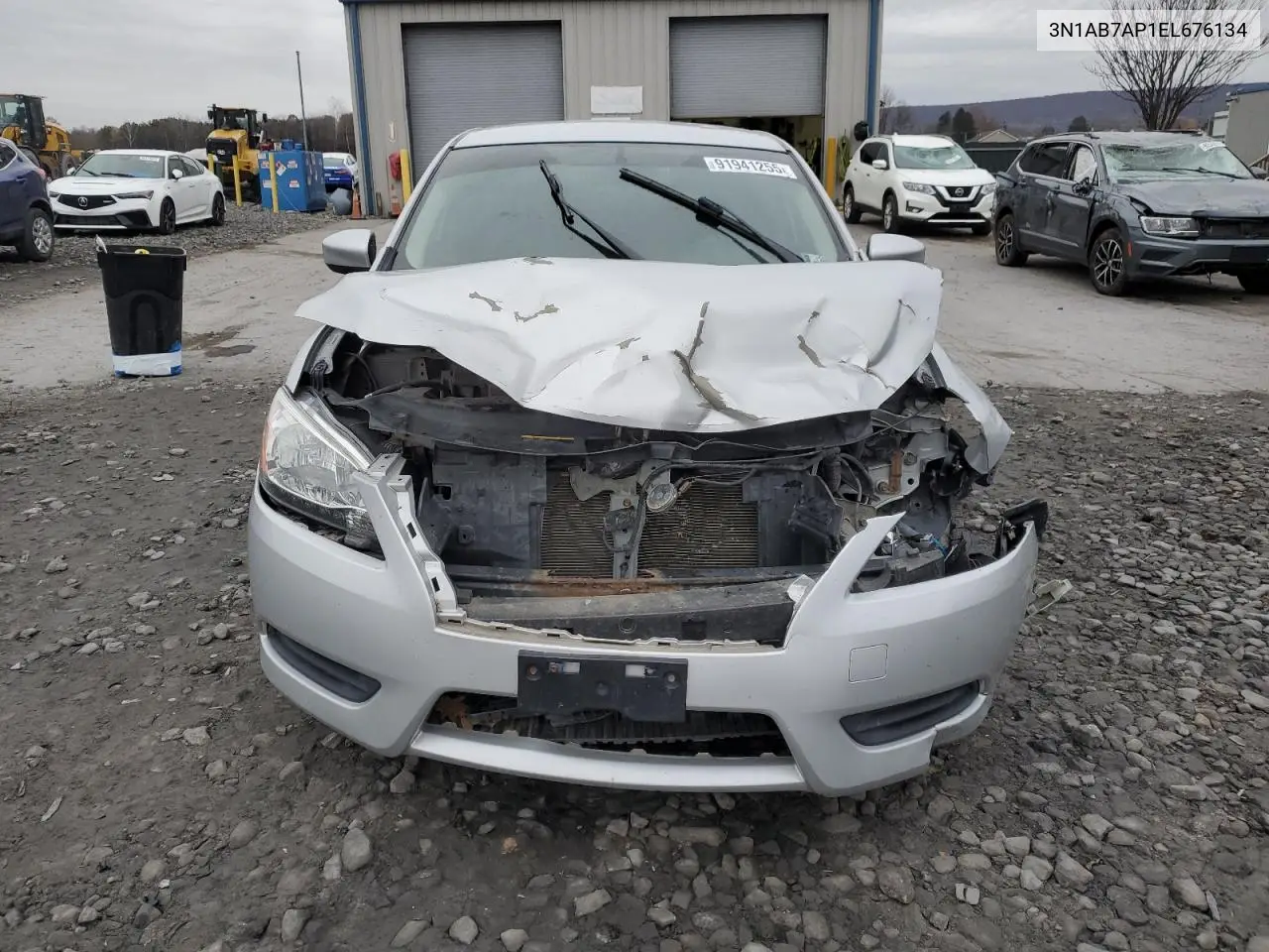 3N1AB7AP1EL676134 2014 Nissan Sentra S