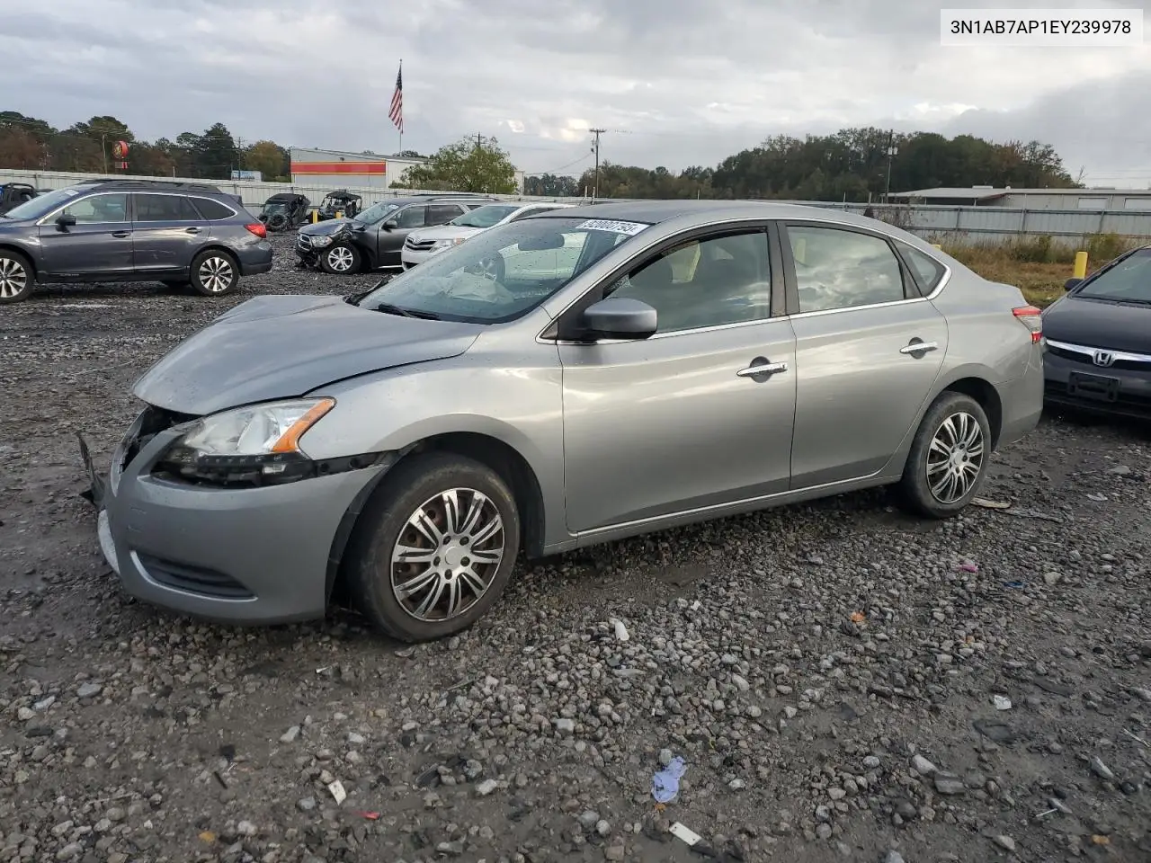 3N1AB7AP1EY239978 2014 Nissan Sentra S