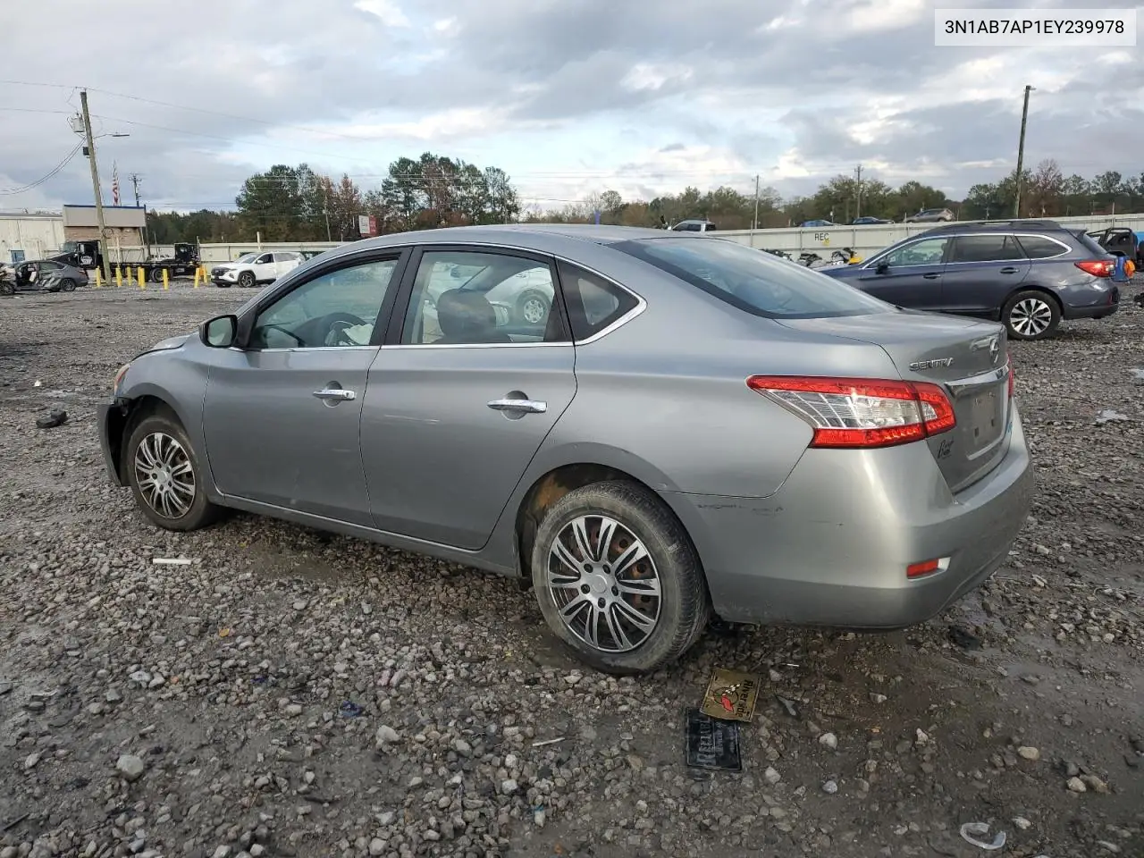 3N1AB7AP1EY239978 2014 Nissan Sentra S
