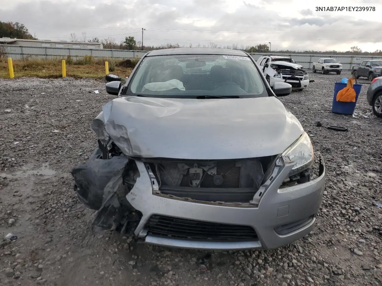 3N1AB7AP1EY239978 2014 Nissan Sentra S