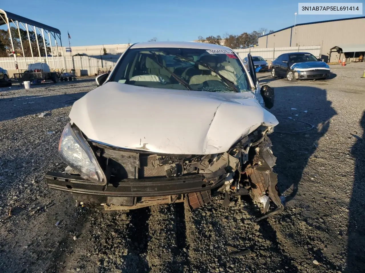 3N1AB7AP5EL691414 2014 Nissan Sentra Sv
