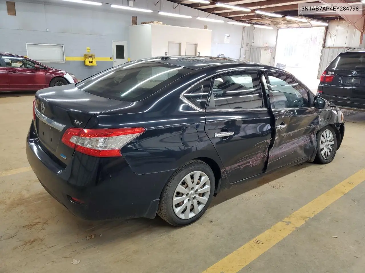 3N1AB7AP4EY284798 2014 Nissan Sentra S