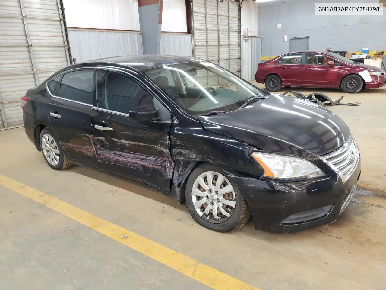 3N1AB7AP4EY284798 2014 Nissan Sentra S