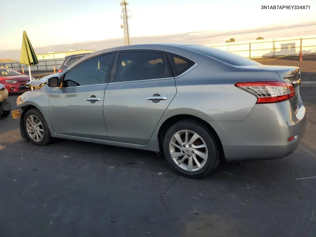 3N1AB7AP9EY334871 2014 Nissan Sentra S