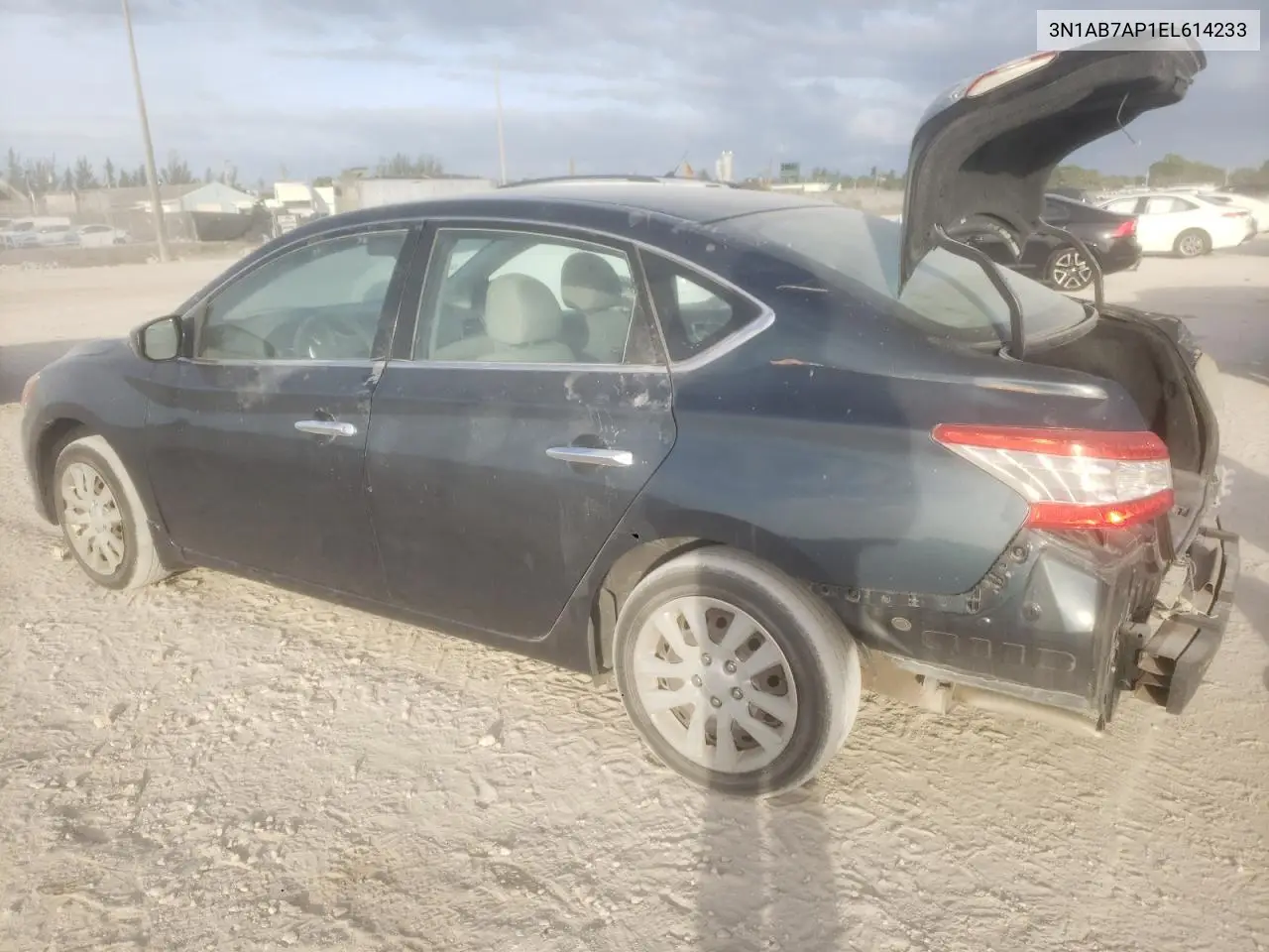3N1AB7AP1EL614233 2014 Nissan Sentra S