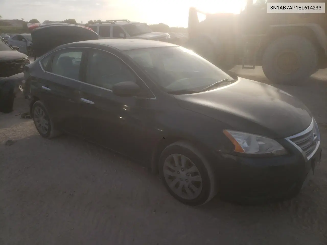 3N1AB7AP1EL614233 2014 Nissan Sentra S
