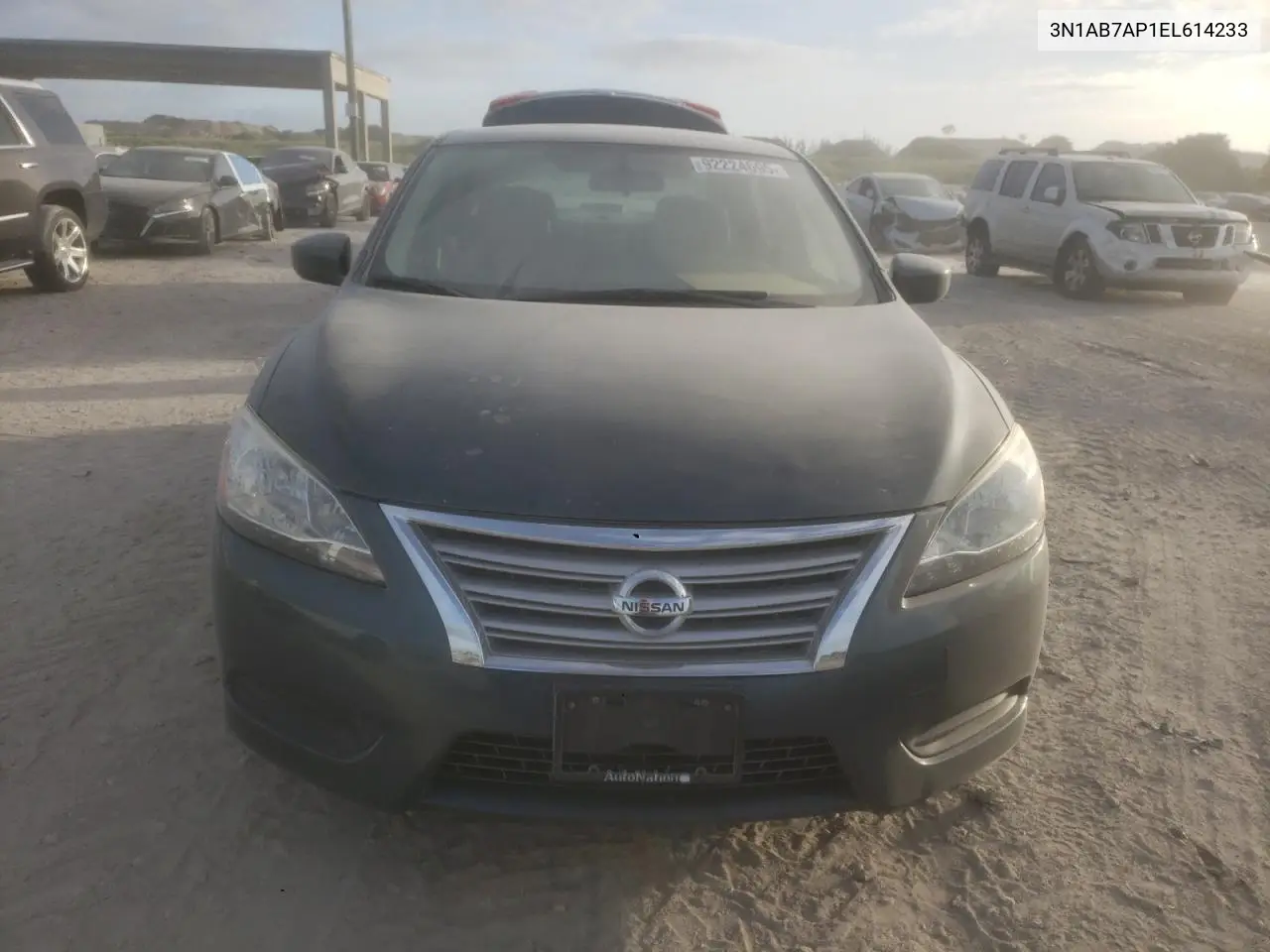 3N1AB7AP1EL614233 2014 Nissan Sentra S
