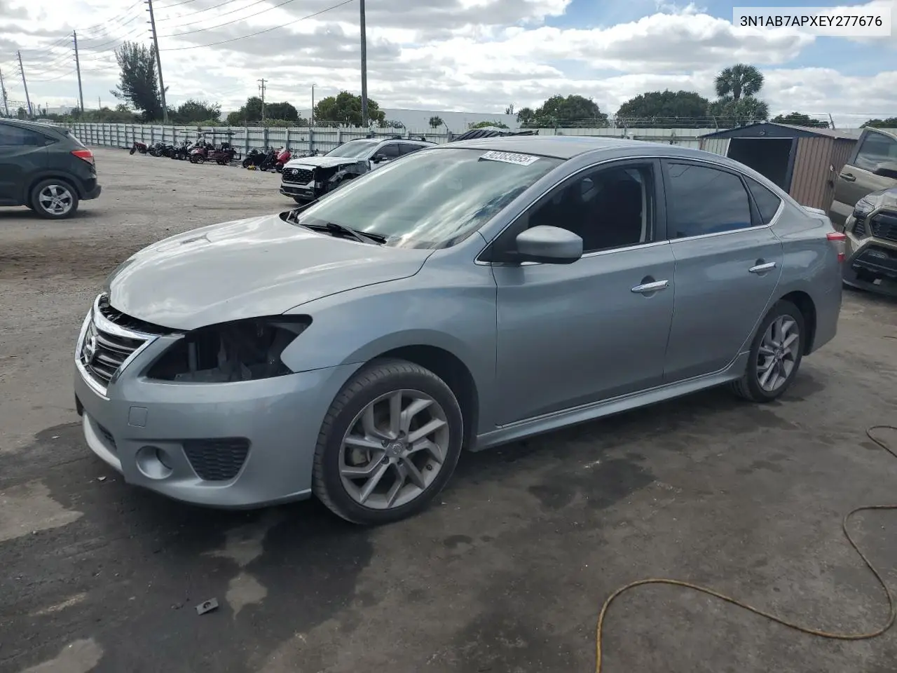 3N1AB7APXEY277676 2014 Nissan Sentra S