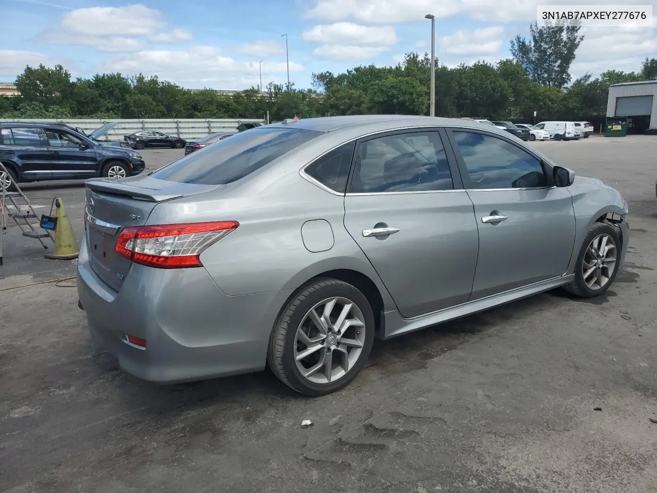 3N1AB7APXEY277676 2014 Nissan Sentra S