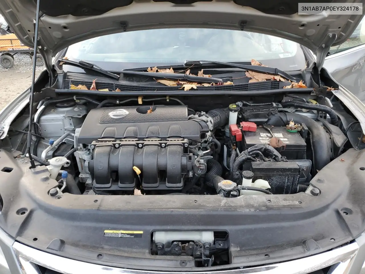 3N1AB7AP0EY324178 2014 Nissan Sentra S