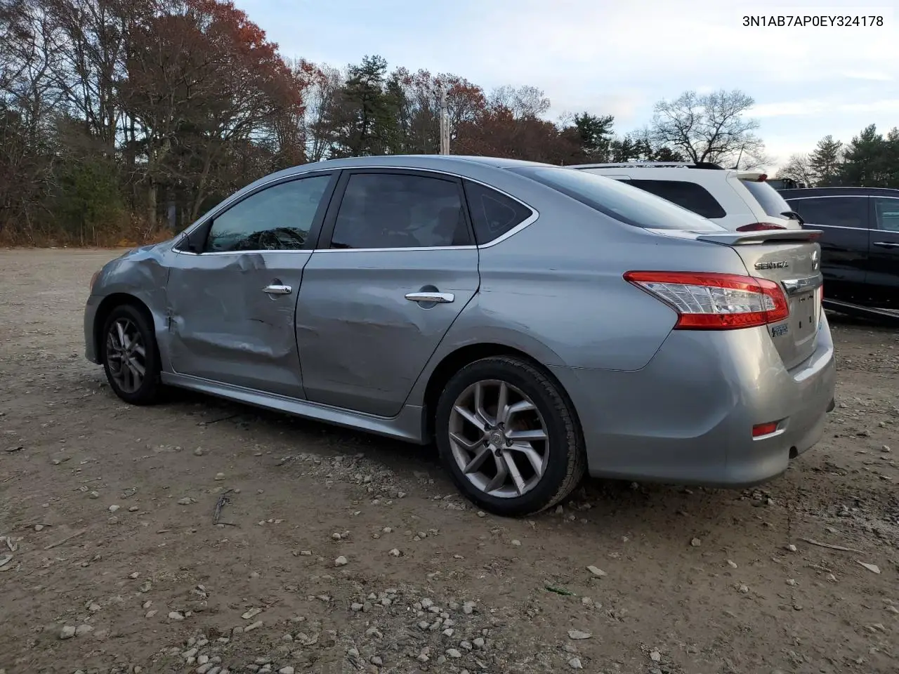 3N1AB7AP0EY324178 2014 Nissan Sentra S