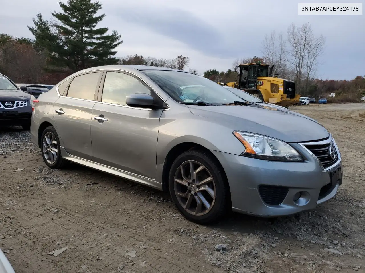3N1AB7AP0EY324178 2014 Nissan Sentra S