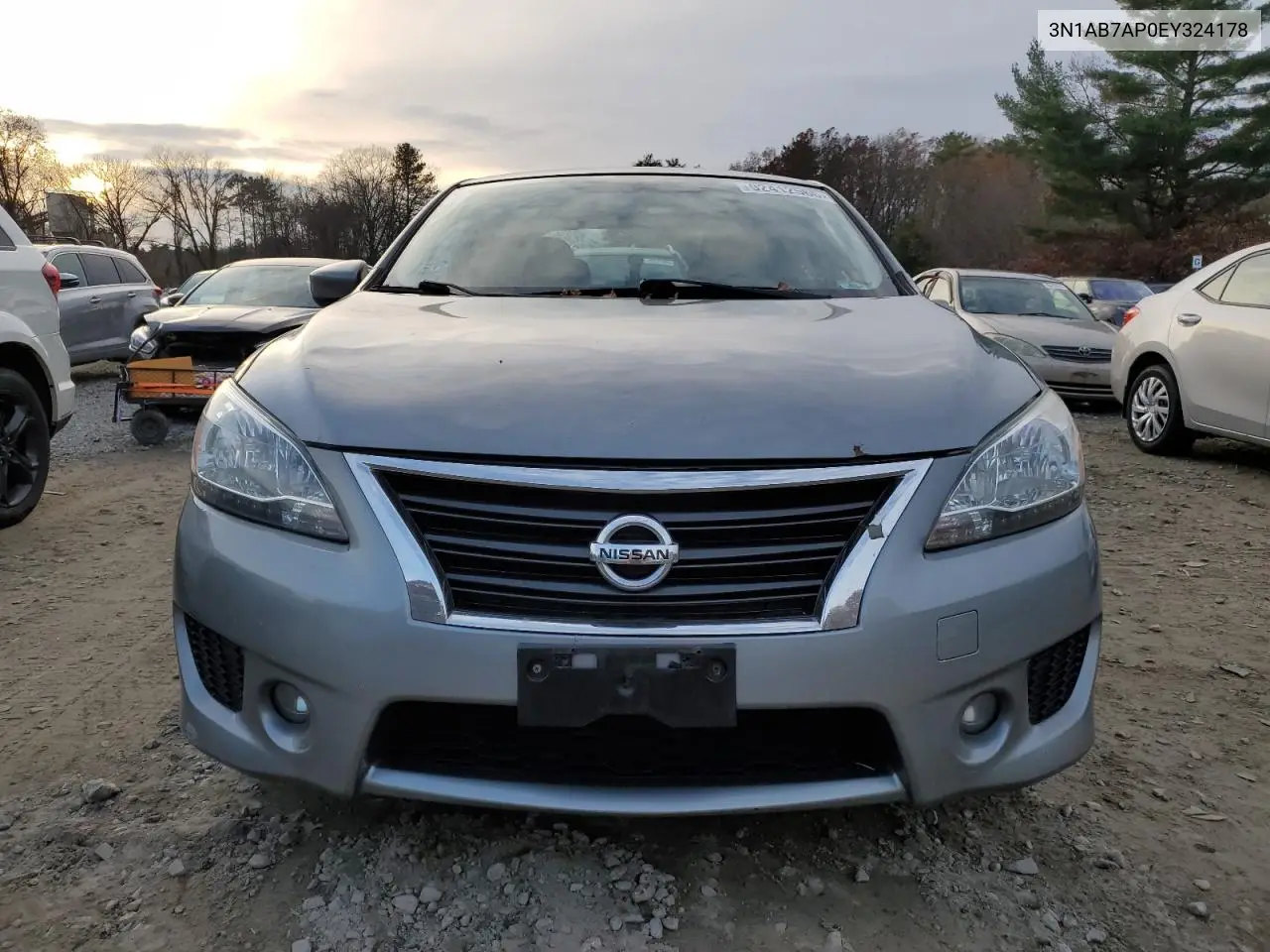3N1AB7AP0EY324178 2014 Nissan Sentra S