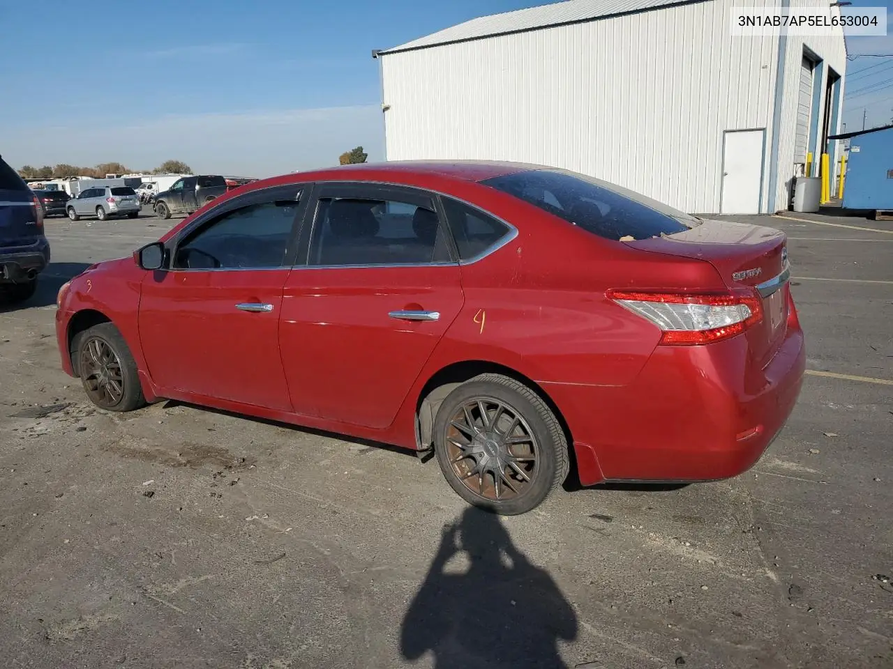 3N1AB7AP5EL653004 2014 Nissan Sentra S