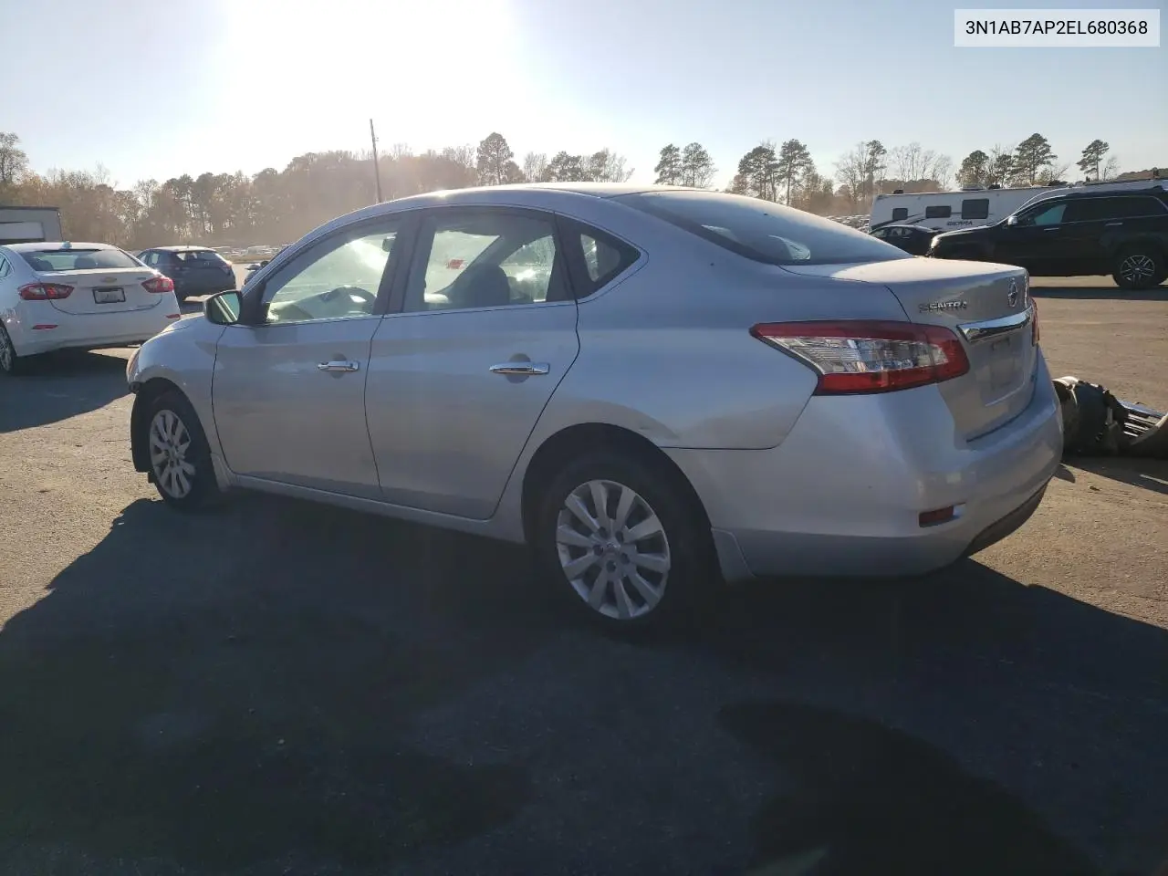 3N1AB7AP2EL680368 2014 Nissan Sentra S