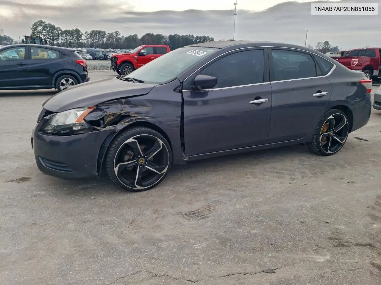 1N4AB7AP2EN851056 2014 Nissan Sentra S