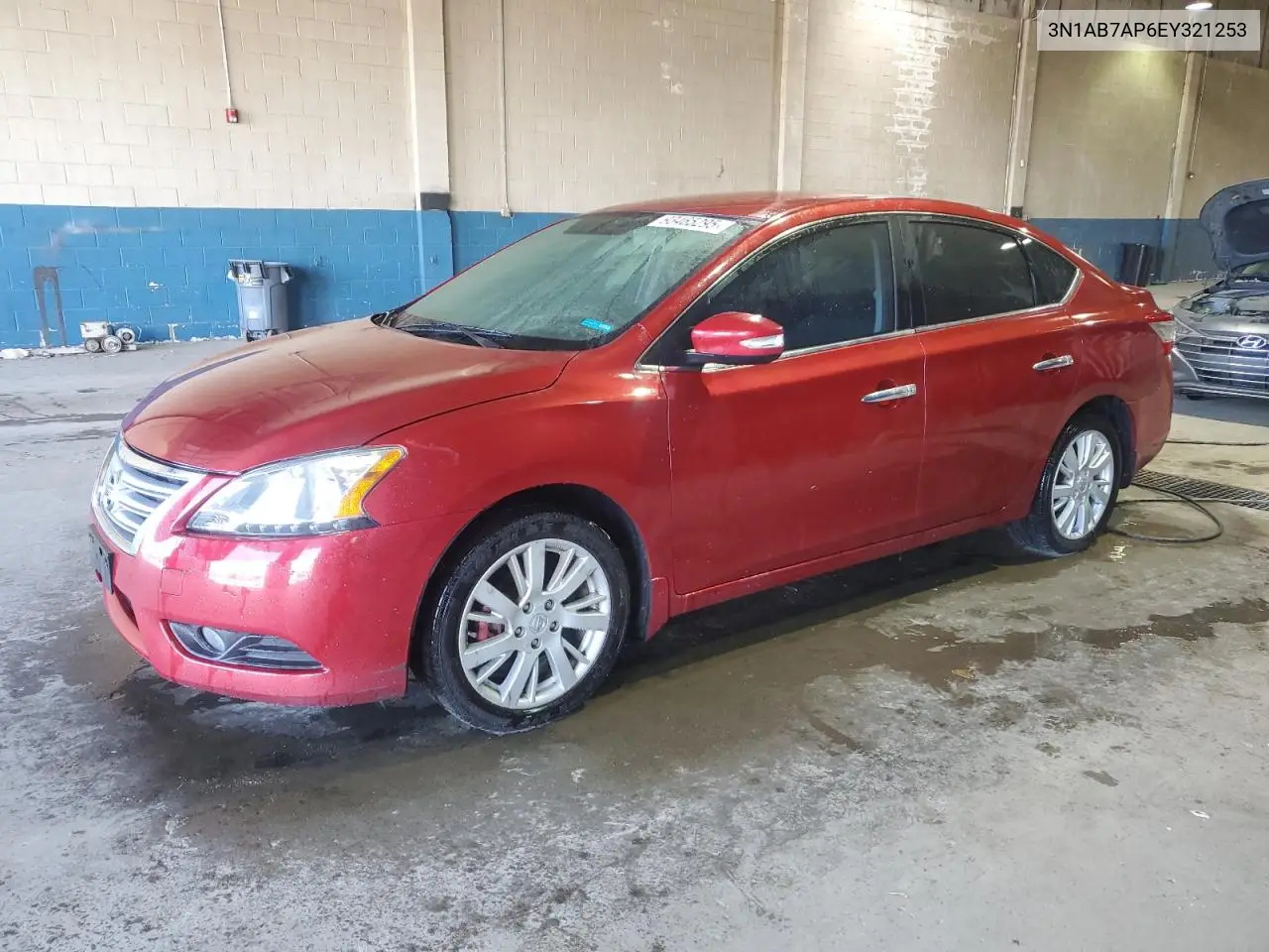 3N1AB7AP6EY321253 2014 Nissan Sentra S