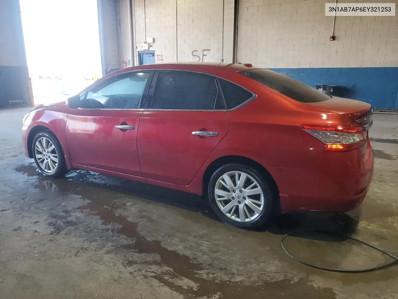 3N1AB7AP6EY321253 2014 Nissan Sentra S