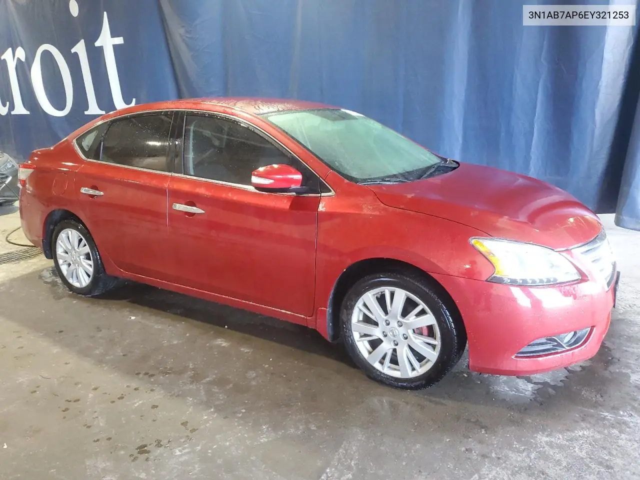 3N1AB7AP6EY321253 2014 Nissan Sentra S
