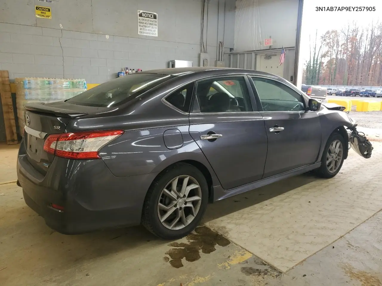 3N1AB7AP9EY257905 2014 Nissan Sentra S