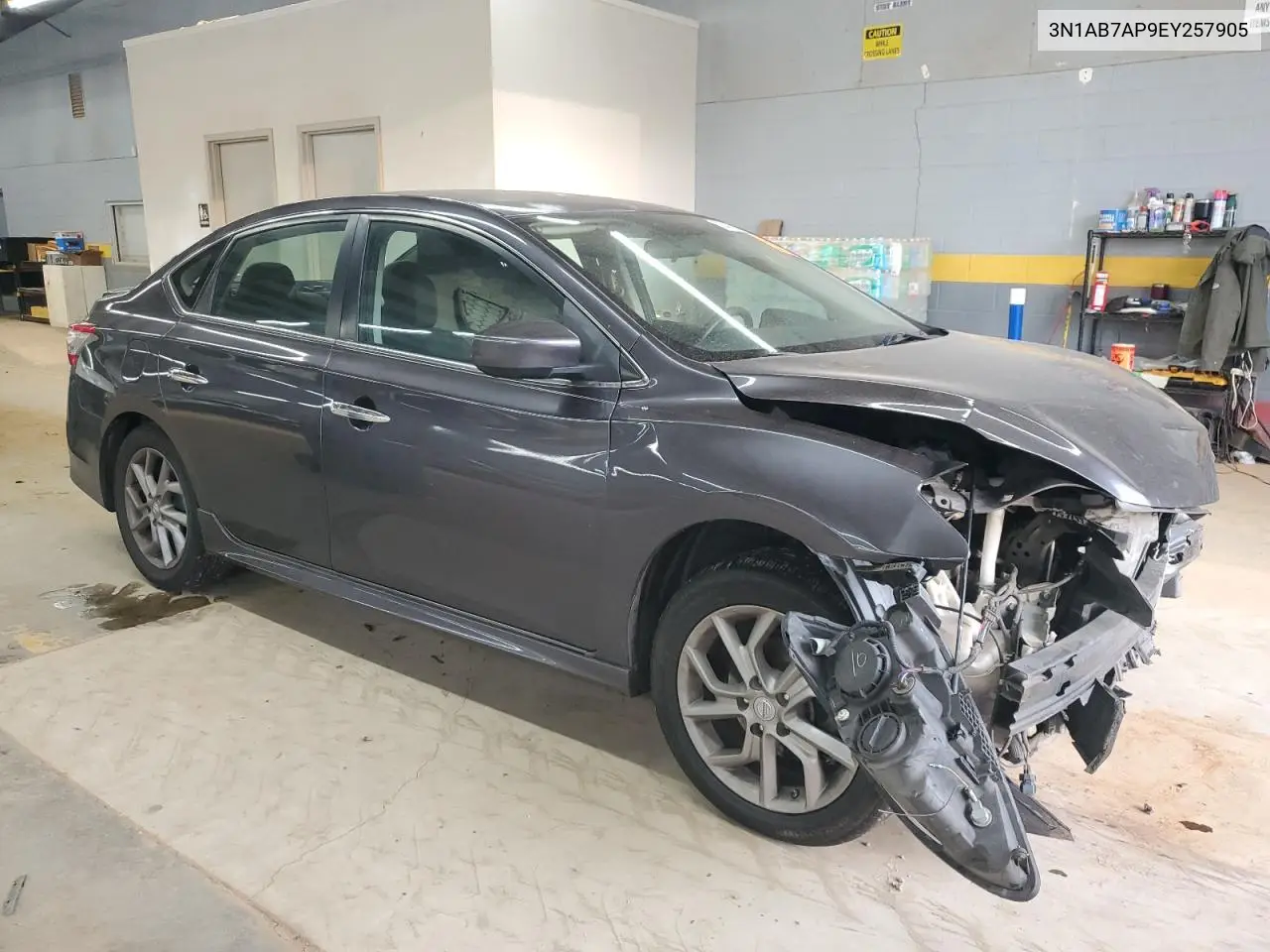 3N1AB7AP9EY257905 2014 Nissan Sentra S