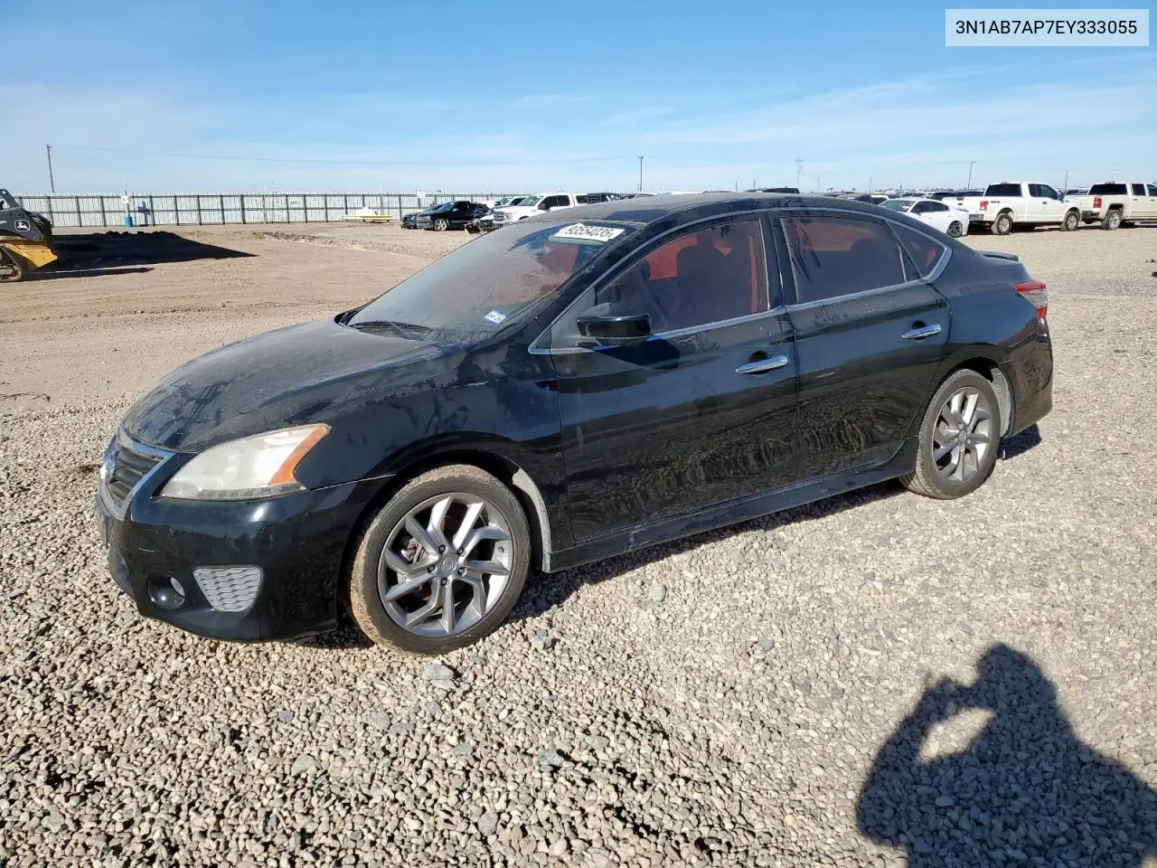 3N1AB7AP7EY333055 2014 Nissan Sentra S