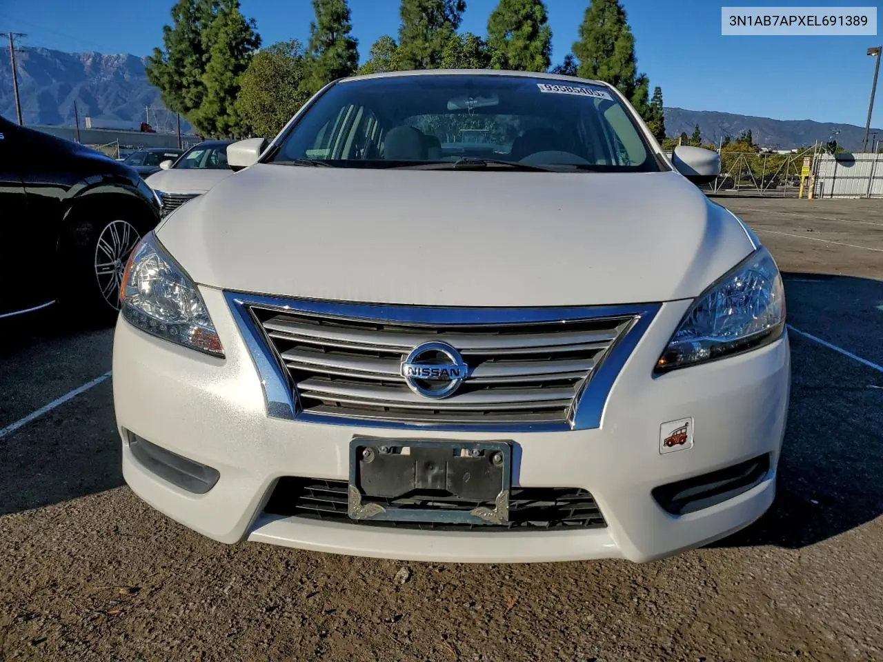 3N1AB7APXEL691389 2014 Nissan Sentra S