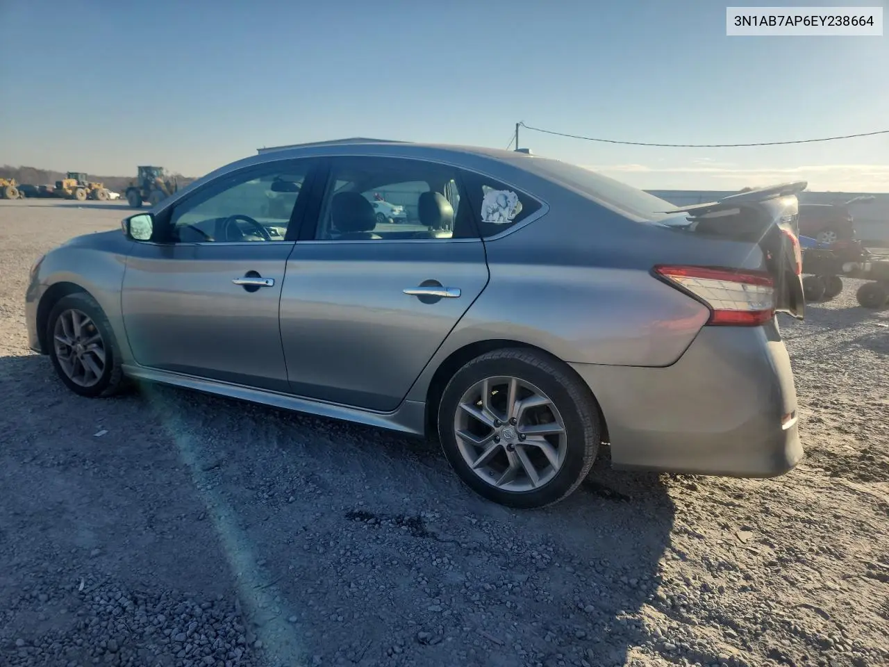 3N1AB7AP6EY238664 2014 Nissan Sentra S