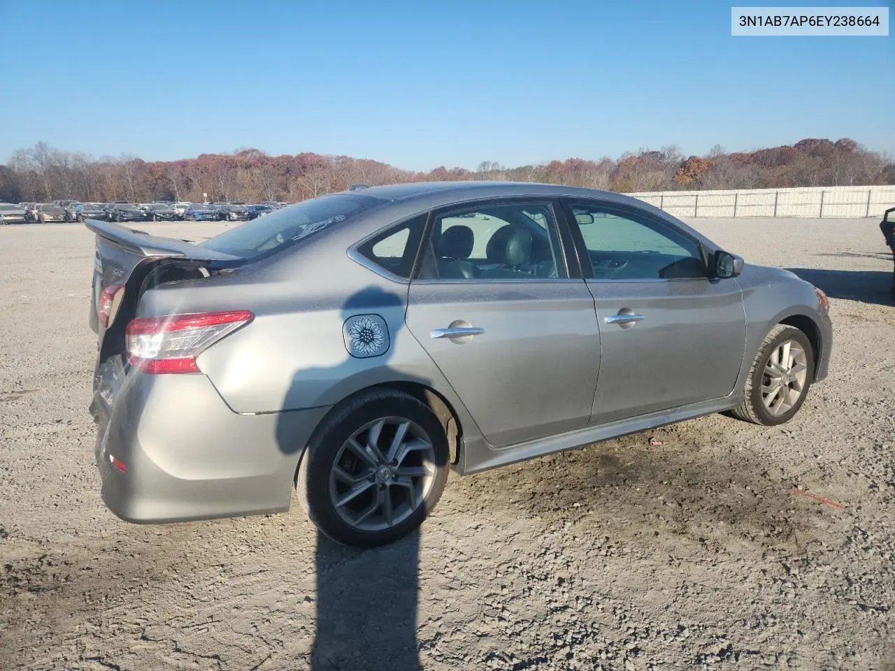 3N1AB7AP6EY238664 2014 Nissan Sentra S