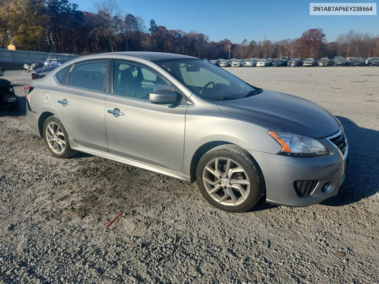 3N1AB7AP6EY238664 2014 Nissan Sentra S
