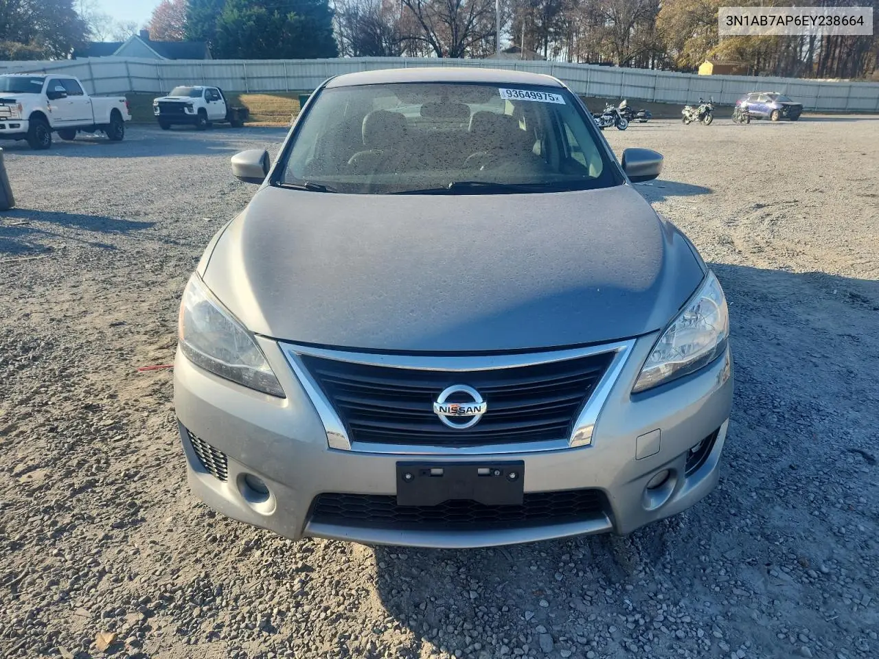 3N1AB7AP6EY238664 2014 Nissan Sentra S