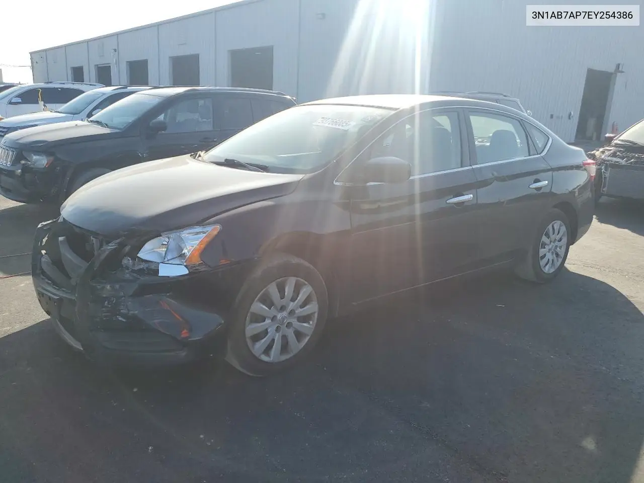 3N1AB7AP7EY254386 2014 Nissan Sentra S