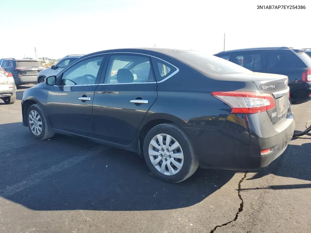 3N1AB7AP7EY254386 2014 Nissan Sentra S