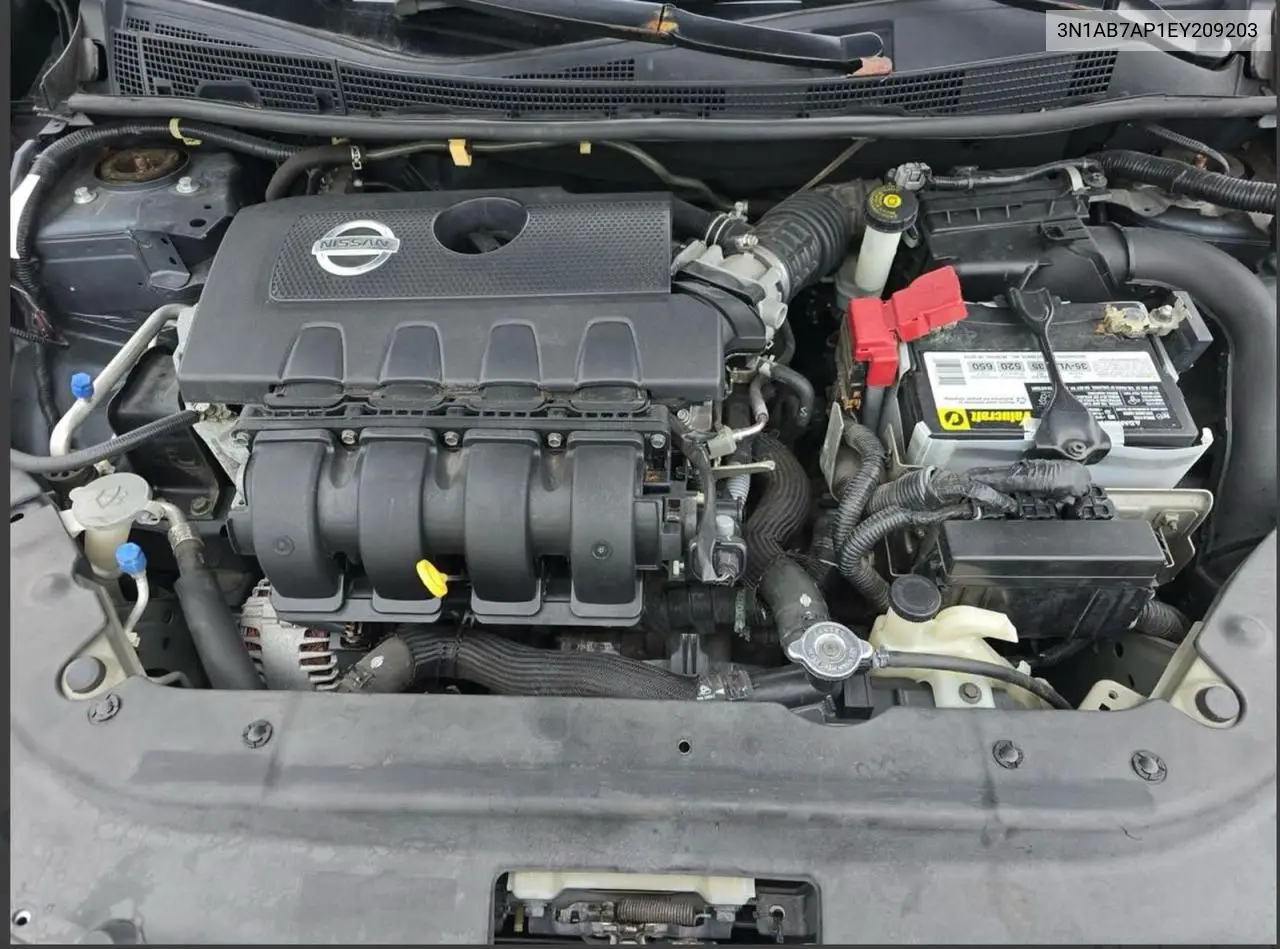 3N1AB7AP1EY209203 2014 Nissan Sentra S
