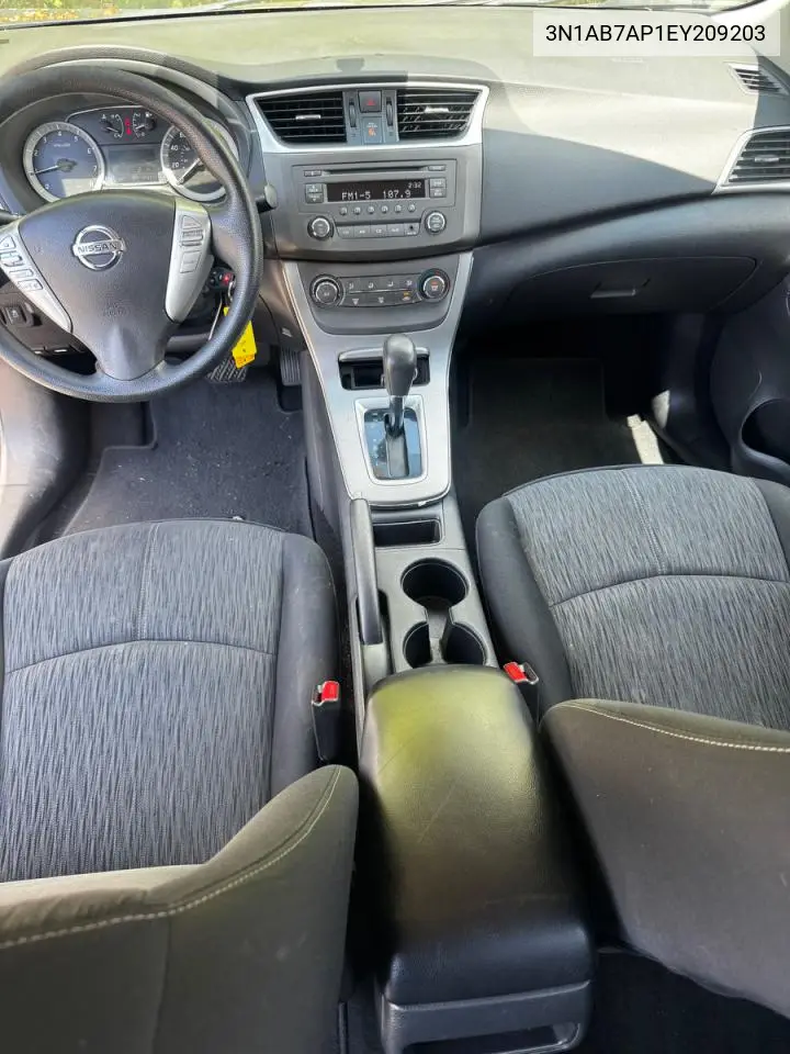 3N1AB7AP1EY209203 2014 Nissan Sentra S