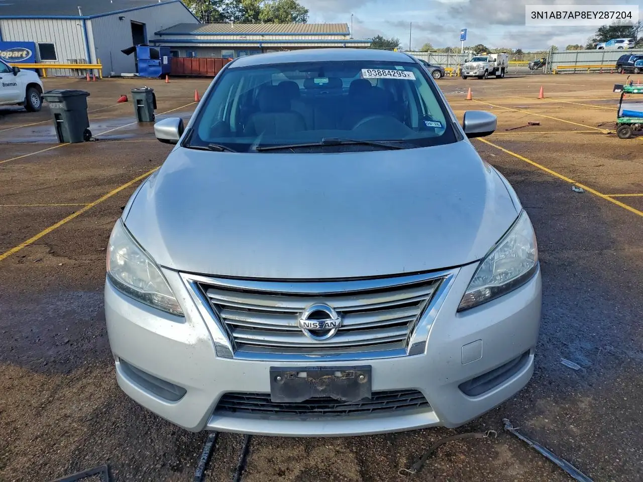 3N1AB7AP8EY287204 2014 Nissan Sentra S