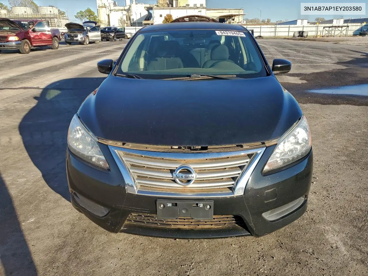 3N1AB7AP1EY203580 2014 Nissan Sentra S
