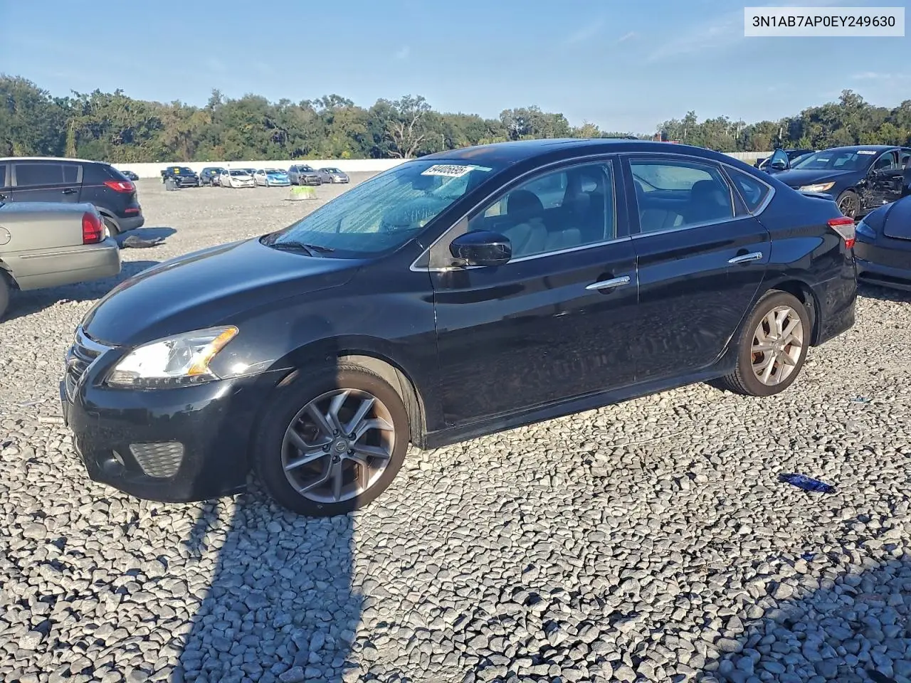 3N1AB7AP0EY249630 2014 Nissan Sentra S