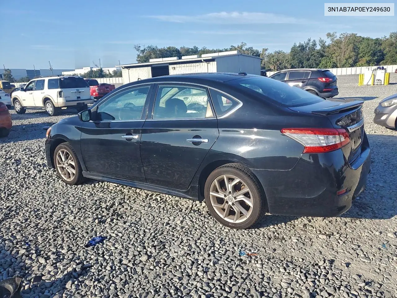 3N1AB7AP0EY249630 2014 Nissan Sentra S